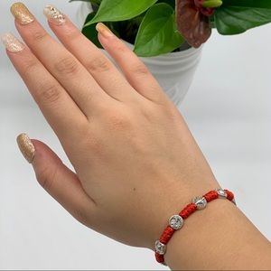 Lucky Seven Knots Red Thread Bracelet